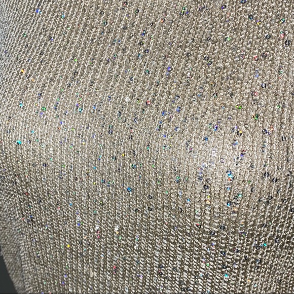 Beautiful Avec Sequin Sweater Top Blouse - Picture 2 of 7